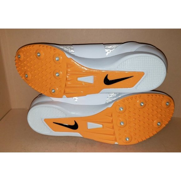Nike Zoom Pole Vault Elite 3 Track Shoes White Orange AA1204-101 Men Sz 11.5 NEW main image 10